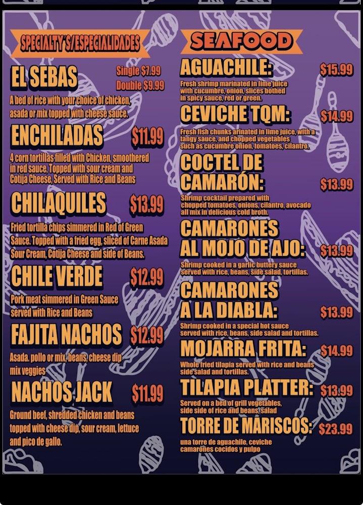 Los Munchies Taqueria (Russellville) Menu image 2